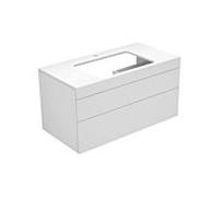 Keuco Edition 400 Keuco Edition 400 Keuco 31572110100 105x54,6x53,5 cm, avec trou pour robinetterie, anthracite