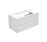 Keuco Edition 400 Keuco Edition 400 Keuco 31572300000 100x54,6x53,5cm, sans trou pour robinetterie, blanc