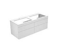 Keuco Edition 400 Keuco match0 31575110100 140x54,6x53,5 cm, 4 coulissants, couleur anthracite
