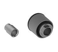 Keuco Edition 400 kit d'extension 59916000071 25 mm, profondeur d'installation 100-125 mm, pour mitigeur lavabo encastré (2 trous)