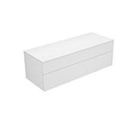 Keuco Edition 400 Meuble latéral 31763380000 suspendu / 2 tiroir blanc