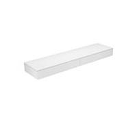 Keuco Edition 400 Meuble latéral 31770710000 suspendu /2 tiroir blanc/anthracite
