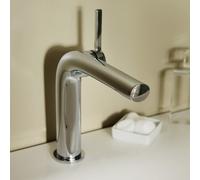 KEUCO Mitigeur de lavabo Edition 400 51504010002 monocommande 153 mm chrome avec vidage sur pied