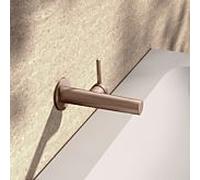 KEUCO EDITION 400 Mitigeur monocommandé pour lavabo, encastré pour montage mural, saillie 165mm, 51516290101, Couleur: rouge or brossÃ©
