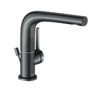 Keuco Keuco Mitigeur monocommande lavabo 150 Edition 400 A 153mm, noir, avec garniture vidage, chrome SW mat Quantité:1