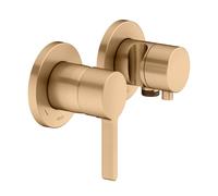 KEUCO Mitigeur de douche encastré Edition 400 51551031221 – 2 utilisateurs, bronze brossé