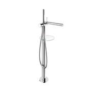 Keuco Edition 400 Robinetterie de baignoire au sol, Mitigeur monocommande, 51527010100,