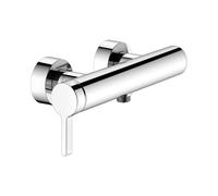 KEUCO EDITION 400 Mitigeur monocommandé pour douche apparent, avec limiteur de température, 51524010100, Couleur: Chromé