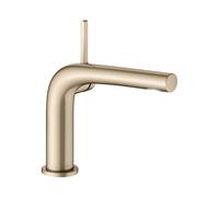 KEUCO EDITION 400 Mitigeur monocommandé pour lavabo 120, sans garniture de vidage, saillie 153mm, 51504030102, Couleur: Bronze brossé