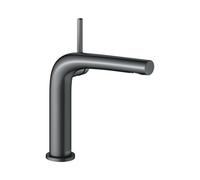 KEUCO Mitigeur lavabo Edition 400 150 – bec 153 mm – sans garniture de vidage – Chrome noir brossé