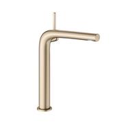 KEUCO EDITION 400 Mitigeur monocommandé pour lavabo 240, sans garniture de vidage, saillie 183mm, hauteur 241mm, 51502030102, Couleur: bronze brossé