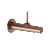 KEUCO Edition 400 mitigeur de lavabo 51516290101 à encastrer, saillie 16,5 cm, or rouge brossé
