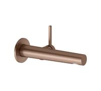 KEUCO EDITION 400 Mitigeur monocommandé pour lavabo, encastré pour montage mural, saillie 197mm, 51516291101, Couleur: rouge or brossÃ©