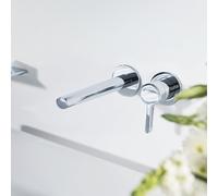 Keuco Mitigeur de lavabo Edition 400 encastré monocommandé chromé 243 mm 51516010202