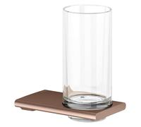 KEUCO EDITION 400 porte-verre, verre cristal véritable, 11550299000