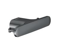 KEUCO EDITION 400 Porte-serviettes, double, chromé, 11515130000, Couleur: Chrome noir brossé