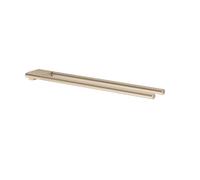 KEUCO Porte-serviettes Edition 400 - 2 bras, fixe, 450 mm - Bronze brossé