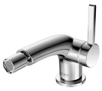 Keuco Edition 400 - Robinet de bidet à levier avec bonde, chrome 51509010000