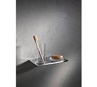 Keuco Edition 400 support double 11556019000 chromé, pour verre et porte-savon