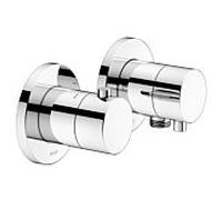 Keuco Edition 400 thermostat de douche 51553011121 chromé , pour 2 Verbraucher , avec coude de raccordement mural