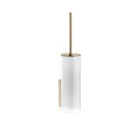 Keuco Edition 400 - Brosse de toilette avec support, verre dépoli/bronze brossé 11564039000
