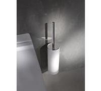 KEUCO Brosse WC Edition 400 11564019000 chrome verre cristal à visser