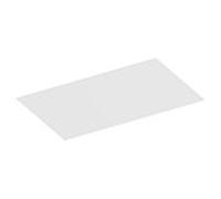 Keuco plaque de recouvrement Edition 90 39026309000 80,2x0,6x48,6cm, buffet 80cm, blanc transparent