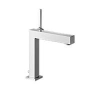 Keuco Edition 90 Square mitigeur lavabo 59102010000 Projection 155mm, avec garniture de vidage , chromé