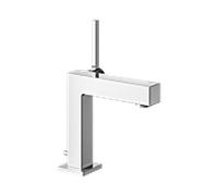 Keuco Edition 90 Square mitigeur lavabo 59104010000 Projection 115mm, avec garniture de vidage , chromé