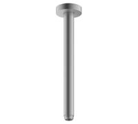 KEUCO Bras de douche Universal 51689170300 – raccord plafond rond, saillie 300 mm, aluminium