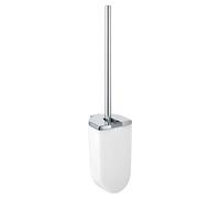 Keuco Elegance - Brosse de toilette avec support, blanc/chrome 11664010100