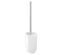 Keuco Elegance - Brosse de toilette avec support, verre dépoli/chrome 11669019000