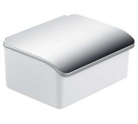 Keuco Elegance - Distributeur de lingettes humides, blanc/chrome 11667013000
