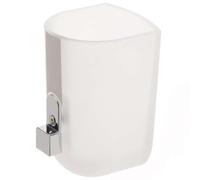 Keuco Elegance - Récipient de rechange WC, verre cristal mat 11669009000