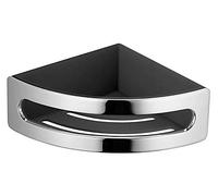 Keuco ELEGANCE tablette de douche d'angle, fixation cachée, 11657010001, Couleur: Chromé/Anthracite