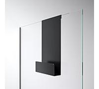 Keuco Black Selection étagère de douche pour cabine 32 cm noir 24951370000