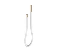 Keuco - Flexible de douche, 180 cm, blanc/bronze brossé 59996031851