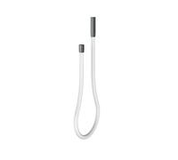 Keuco - Flexible de douche, 180 cm, blanc/chrome noir brossé 59996131851