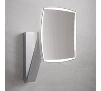 Keuco iLook_move Miroir cosmétique avec éclairage, grossissement x 5, 17613019003,