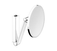 Keuco - Miroir mural cosmétique avec éclairage LED, chrome 17612019004