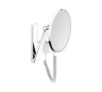 Keuco Cosmetic mirrors miroir cosmétique 21.2x31.4 cm arrondi avec éclairage chrome 17612019001
