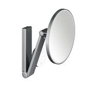Keuco Cosmetic mirrors miroir cosmétique 21.2x31.8 cm arrondi avec éclairage chrome 17612139002