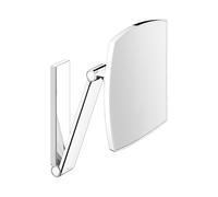 KEUCO iLook_move Miroir de soins de beauté, sans éclairage, angulaire, montage mural, 17613010000, Couleur: Chromé