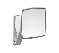 Keuco miroir cosmétique iLook_move 17613079003 finition inox, UP, modèle mural, beleuchtet , 200 x 200 mm