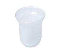 Keuco insert en verre 01669009000 véritable cristal mat, pour jeu de brosses WC