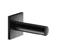 Keuco IXMO bec de bain 59545370002 saillie 130 mm, noir mat, rosace carrée