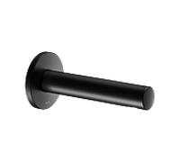 Keuco IXMO bec de bain 59545370101 saillie 180 mm, noir mat, rosace ronde