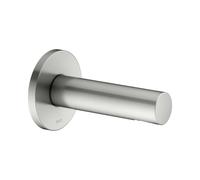 KEUCO IXMO Bec déverseur pour baignoire, rosace ronde, saillie 130mm, 59545060001, Couleur: acier inoxydable