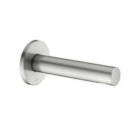 KEUCO IXMO Bec déverseur pour baignoire, rosace ronde, saillie 180mm, 59545060101, Couleur: acier inoxydable