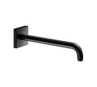 Keuco IXMO Black Selection bras de douche 53088370302 noir mat, saillie 312 mm, pour raccordement mural G 2000 / 801